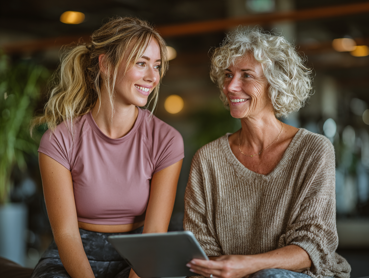 Семейни фитнес занятия за възрастни хора